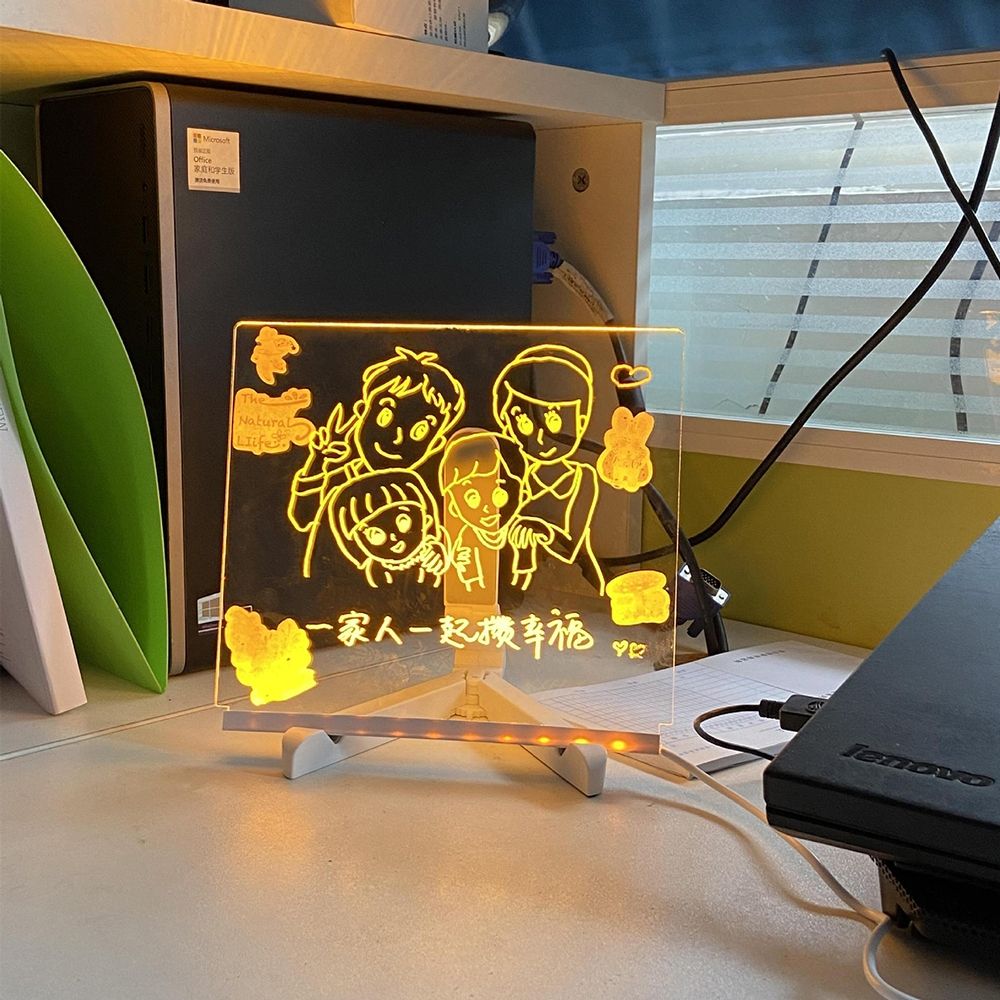 LED Glow Drawing Board